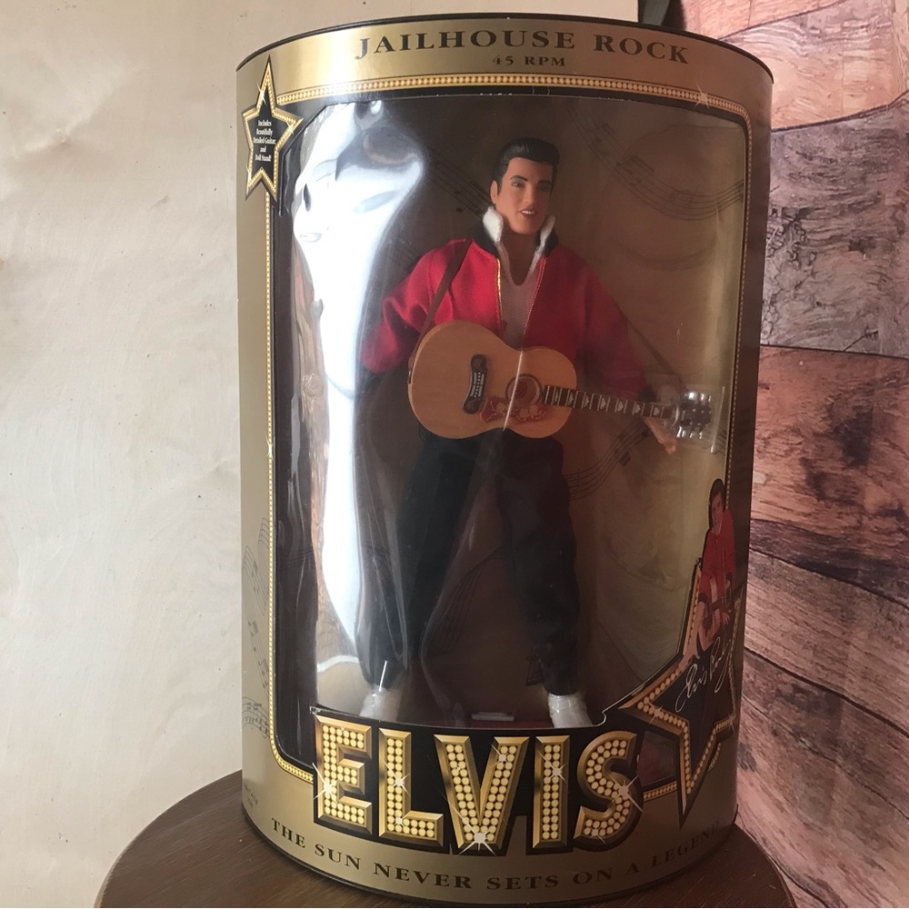 Vintage 1993 Hasbro Elvis Jailhouse Rock 45 RPM